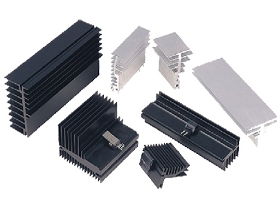 Extruded Heat Sinks With Clip System