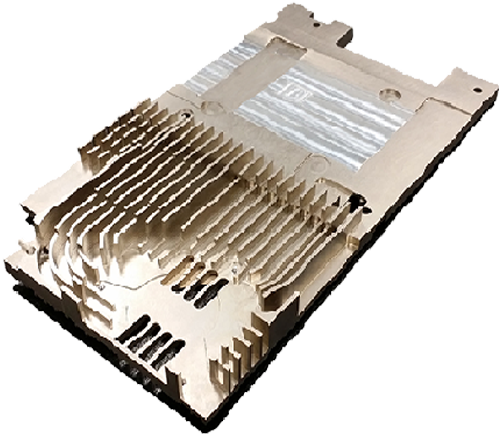 Machined Heat Sink Custom