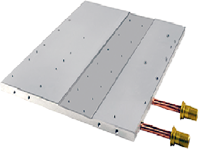 Liquid Cold Plate Friction Stir Welded Together