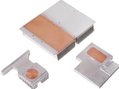 Heat Sinks With Embedded Copper