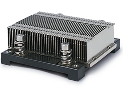 Stamped and Zipped Fin Heat Sinks