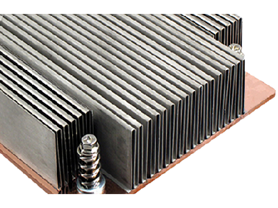 Folded Fin Heat Sinks