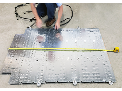 Liquid Cold Plate Stamped For Cooling EV Batteries